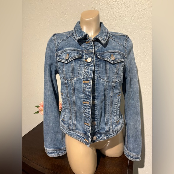 Pilcro and the Letterpress Light Blue Denim Jacket - Picture 1 of 8